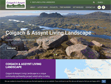 Tablet Screenshot of coigach-assynt.org